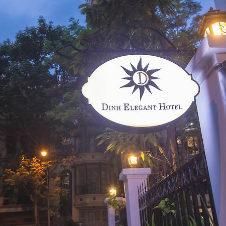Dinh Elegant Hanoi Hotel Dış mekan fotoğraf